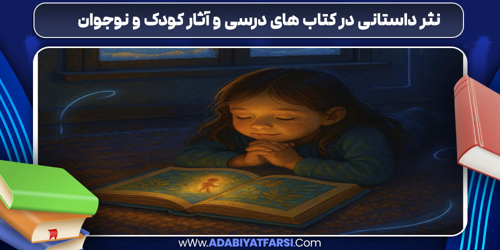 نثر داستانی در کتاب های درسی و آثار کودک و نوجوان
