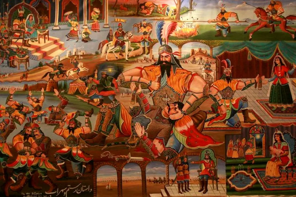 نمونه‌هایی از حماسه‌های ثانوی